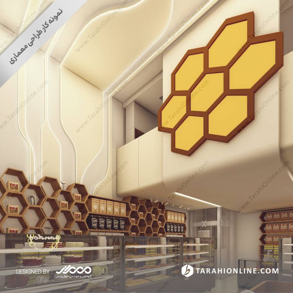 طراحی داخلی شیرینی فروشی - تصویر 6